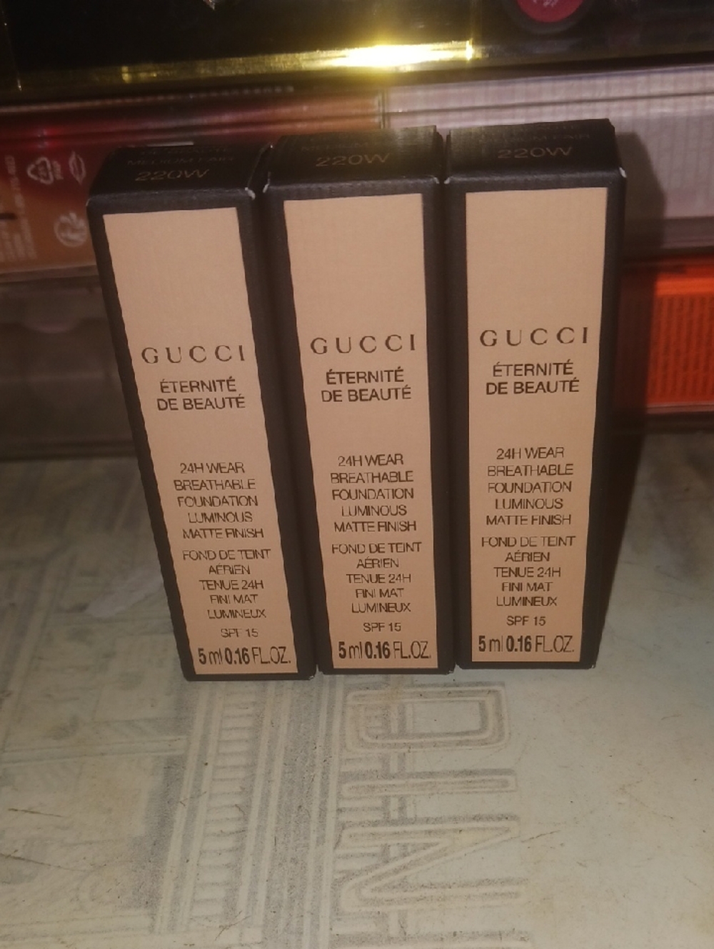 Gucci Éternité De Beauté Foundation Trio